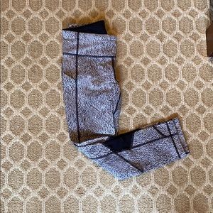 Gray and black speckled leggings - Lulu lemon